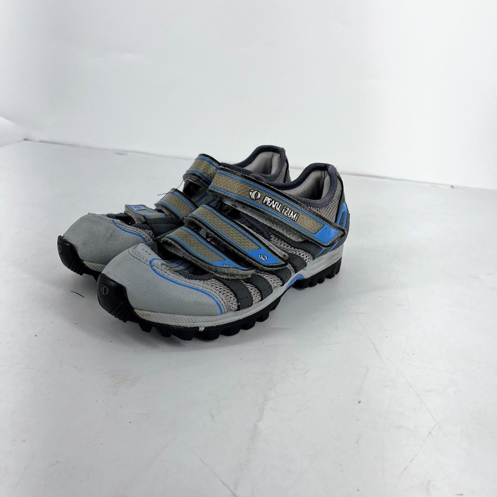 Pearl Izumi Drift W Womens Mountain Bike Spin Shoes Grey Blue 5788 EUR 40 US 8.5